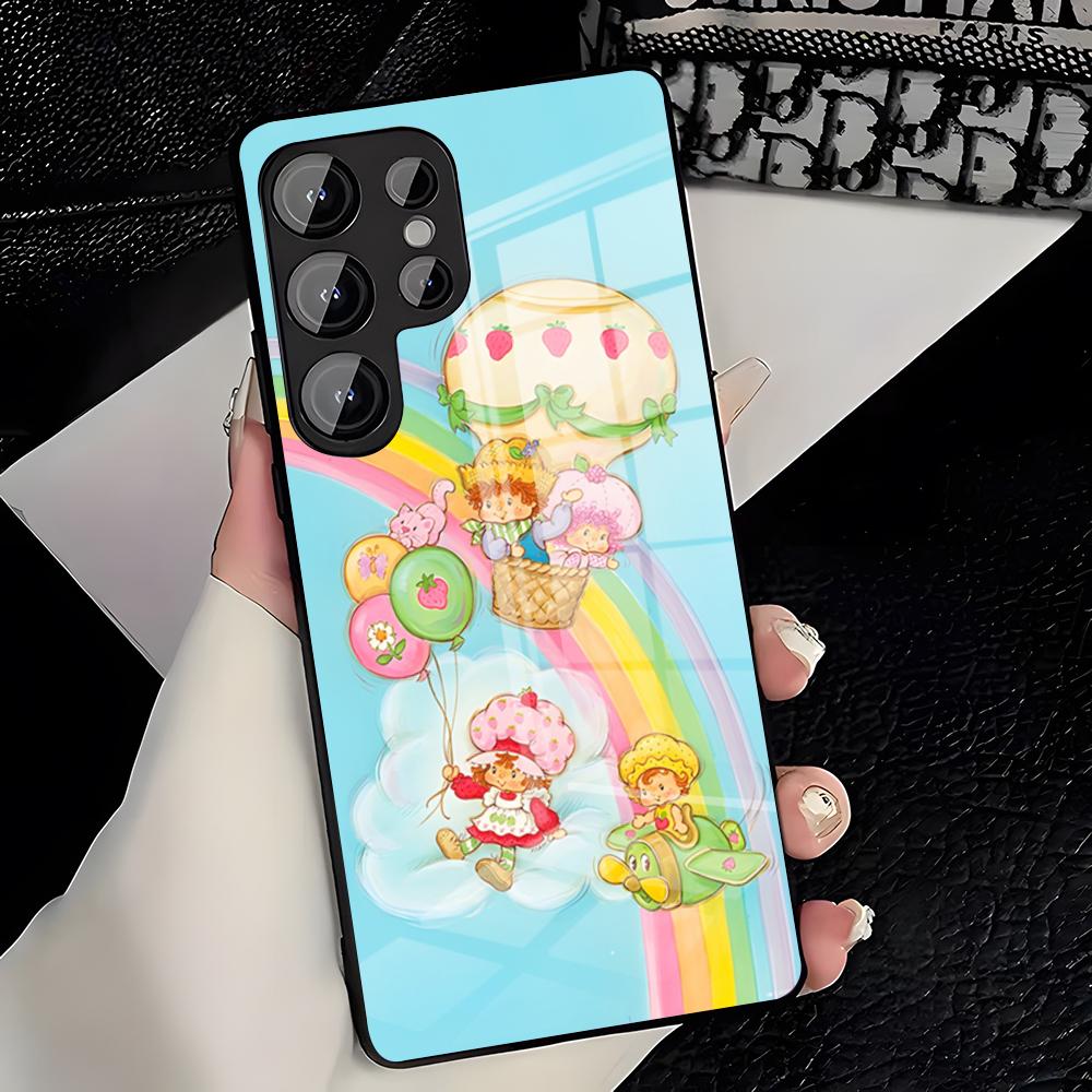 Cartoon R-Rainbow Brite Phone Case For Samsung S26 S25 Plus S20 S20 Plus S22 Ultra S23 FE S21 Plus S21 Ultra Glass Cover