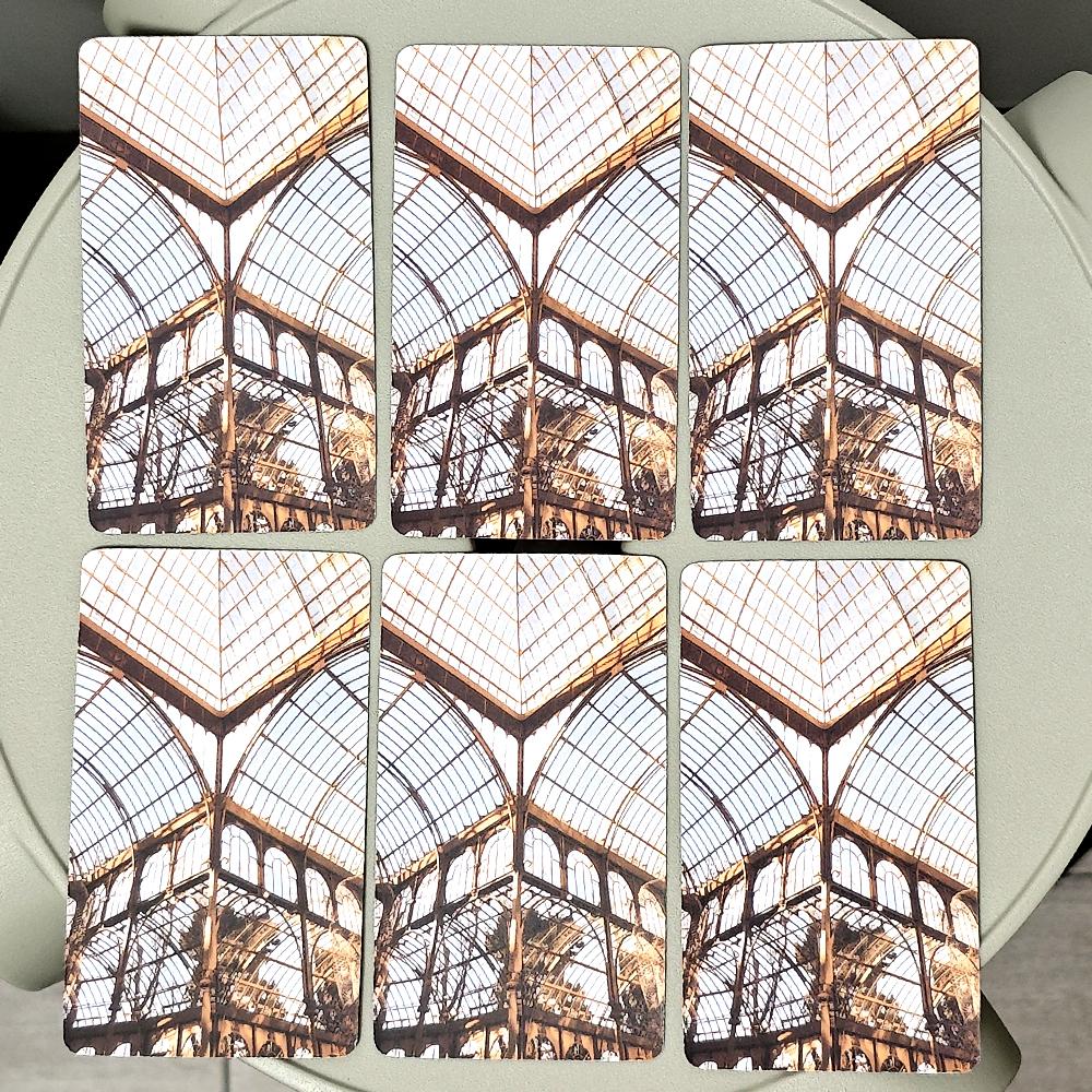 10.3*6cm Tarot of Architectural Objects 78 Pcs Tarot Cards Based on Rider Waite System