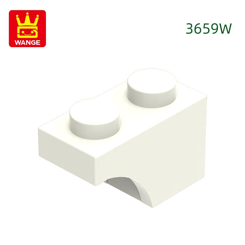 166Pcs/lot 3659W 1x2 Half Arch Construction Block Moc Colour Accessories Works With featuring Brick DO IT YOURSELF Children's Toy Assembly Gift Idea