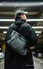GYXX Poseidon Edge Herren-Tragetasche, Umhängetasche, Handtasche und Aktentasche (Schwarz Regular + Kameratasche) 2025