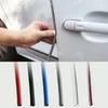 Door Edge 5M Transparent  Rubber Scratch Protector Strips Car Styling Side Doors Moldings Adhesive Scratch Protector
