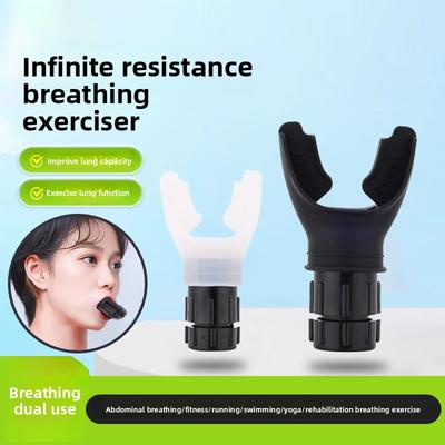 Abdominal Breathing Trainer, Muscle Exercise Device, Swimming for Lung Capacity, Lung Function Training, Breathing Resistance Device