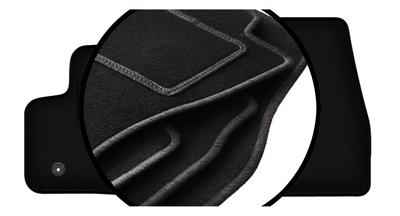 Juego de alfombrillas de terciopelo para: Furgoneta Ford Transit Connect (2013-2017)