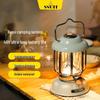 Vintage Rechargeable Camping Lantern - Super Long Battery Life, Outdoor Tent Light, Handheld Kerosene-Style Atmosphere Lamp