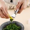304 Stainless Steel Onion Slicer: Creative Kitchen Gadget for Chopping and Slicing Scallions