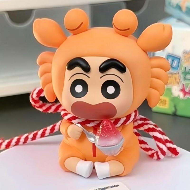 Original Crayon Shin-Chan Blind Box Cartoon Anime Crayon Shin Chan Figure Doll Toy Children's To
