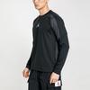 Air Jordan Dri-FIT Colorblock Quick-Dry Crew Neck Long Sleeve T-Shirt Men Tops Black CV2352-010