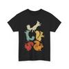 Retro Squirrel Silhouette Retro T-shirt