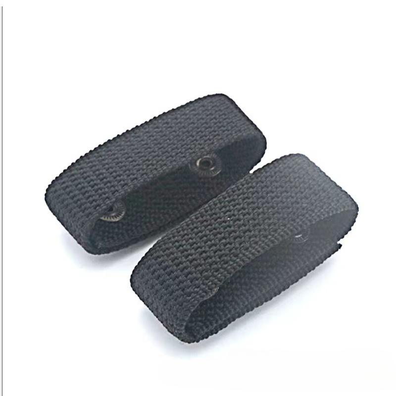 Outdoor tactical waist belt fixed buckle nylon adjustable webbing duty equipment four in one buckle ring