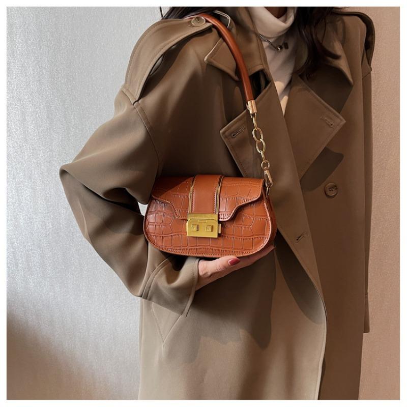 Geantă de damă Nouă geantă de umăr de nișă pentru fete Geantă elegantă și simplă pentru navetă la serviciu Rucsac PU pentru fete sub braț