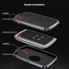 Alloy Leather Car Key Case Cover Shell For Renault Koleos Captur Megane Clio Scenic Talisman Arkana For Dacia Sandero Card Fob