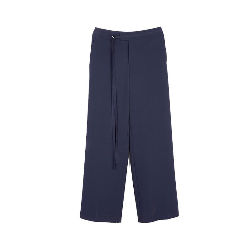 Helmans Women's Stylish Commute Woven Wide-Leg Trousers