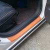 Self Adhesive Car Door Sill Sticker Universal Anti Scratch Carbon Fiber Decal for Edge Protector