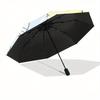 1pc Pom Pom Purin Hello Kitty Pochacco My Melody Pattern Automatic Umbrella Is Fashionable and Good-Looking, a Portable 3-Fold Umbrella, Suitable for