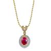 New S925 Silver Oval Four Claw Necklace, Niche Fashion, Light Luxury, Exquisite, High-quality Wedding Jewelry, Hot Selling