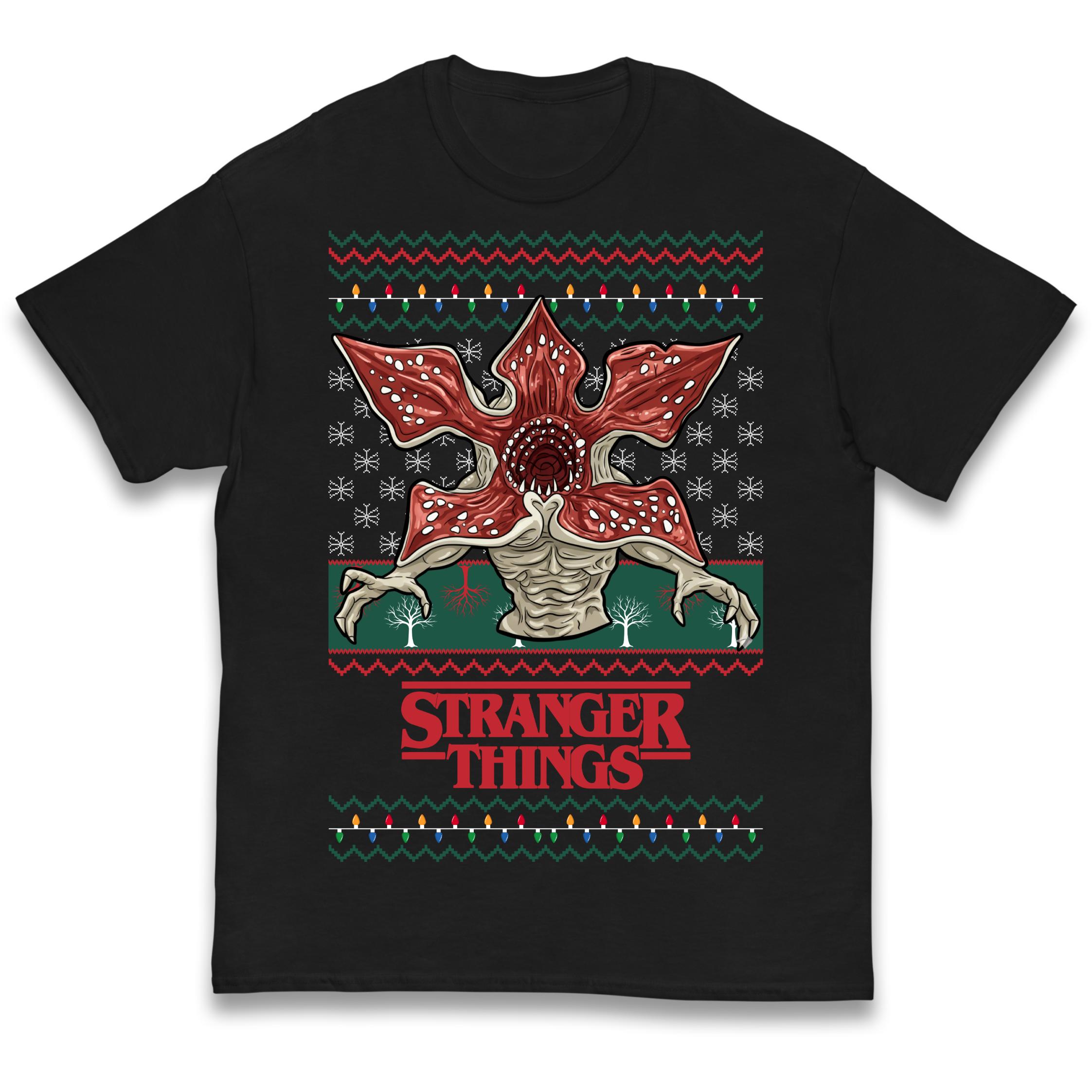 

Demogorgon Stranger Things Christmas Kids T Shirt 130