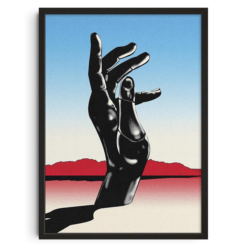 Vintage Abstract Classic Posters Retro Mind Maze Print Mid Century Wall Art Canvas Painting for Club Living Room Home Decor