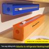 Wall-Mounted Magnetic Cling Film Cutter with Suction Cup & Two-Way Sliding Blade for Foil and Baking Paper
