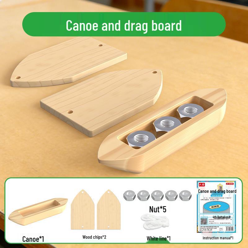 Grade 5 Science: DIY Wooden Boats & Dugouts for Second Semester