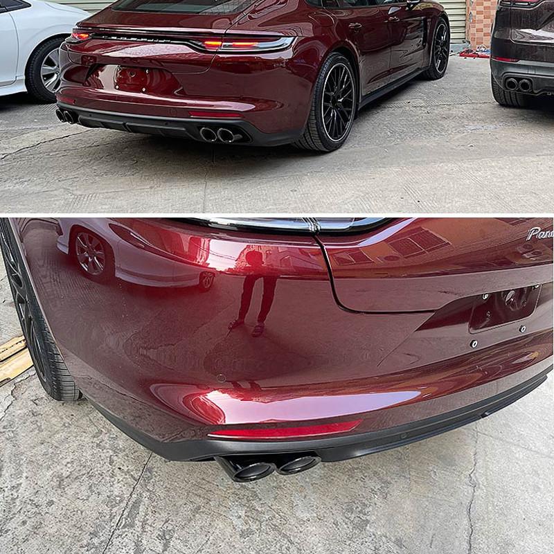 Stainless Steel Exhaust Tailpipe for 2009-2013 Porsche Panamera