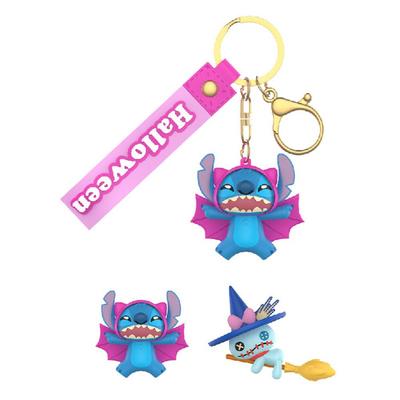 Halloween Stitch Figure Keyring