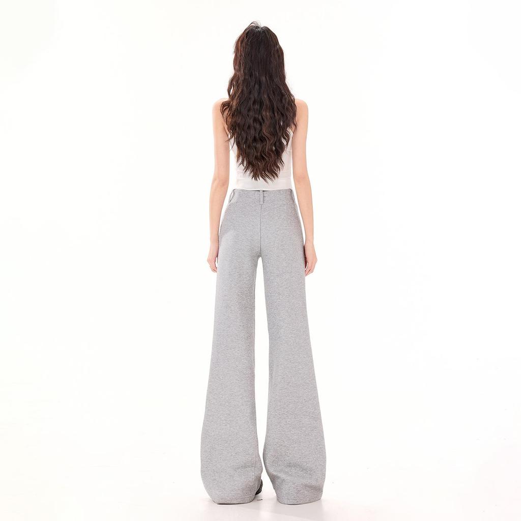 Women's High Waist Slim Fit Micro Flare Casual Pants - Spring Comfort