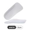 1.5-3.5CM Invisible Height Increasing Insole Orthopedic Arch Support Insole Soft Elastic Light Weight for Men Women Shoes Pads