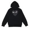 Men's Winter Velvet Hoodie with Heart Print and Zipper - Trendy and Versatile Sweatshirt