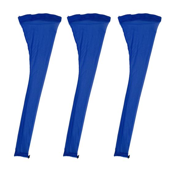 

3 шт. 28-дюймовые рукава для плетения волос локс с кулиской, многоразовые, дышащие, эластичные, женские B