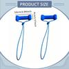 2Pcs Clean Mouth Prop Dog Toys Bite Resistant for Medium and Large Dogs Portable Canine