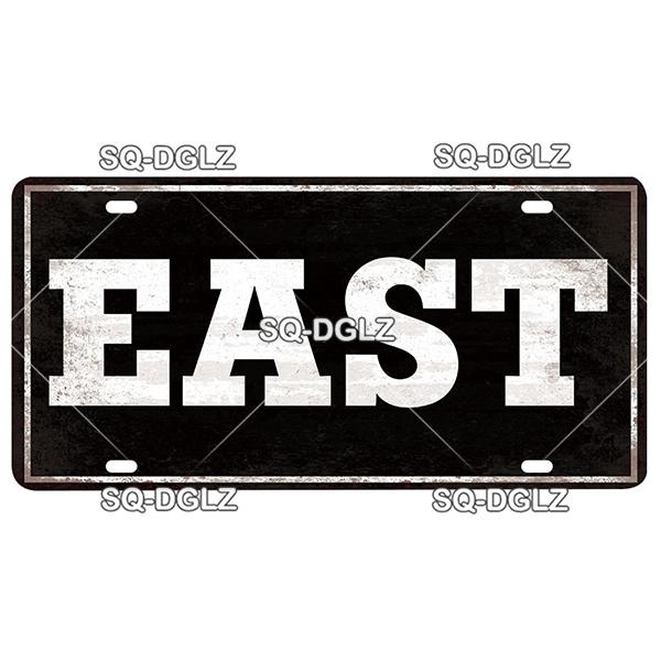 ROUTE 66 Metal Sign Tin Sign Licenses Plate Garage Decor Plaque Vintage Man Cave Bar Pub Club Home Wall Decor Garage Poster