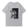 Fashion Kate Moss Vintage Graphic Street Hip Hop Short Sleeve Tshirts Unisex Women 100 Cotton Oversized Summer Tee Shirt Unisex