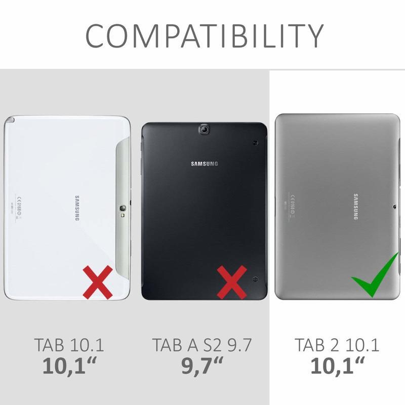 360 Degree Rotating Case for Samsung Galaxy Tab 2 10.1 GT P5100 P5110 P5113 Tab 2 Tablet Cover Folio Pu Leather Stand Smart Capa