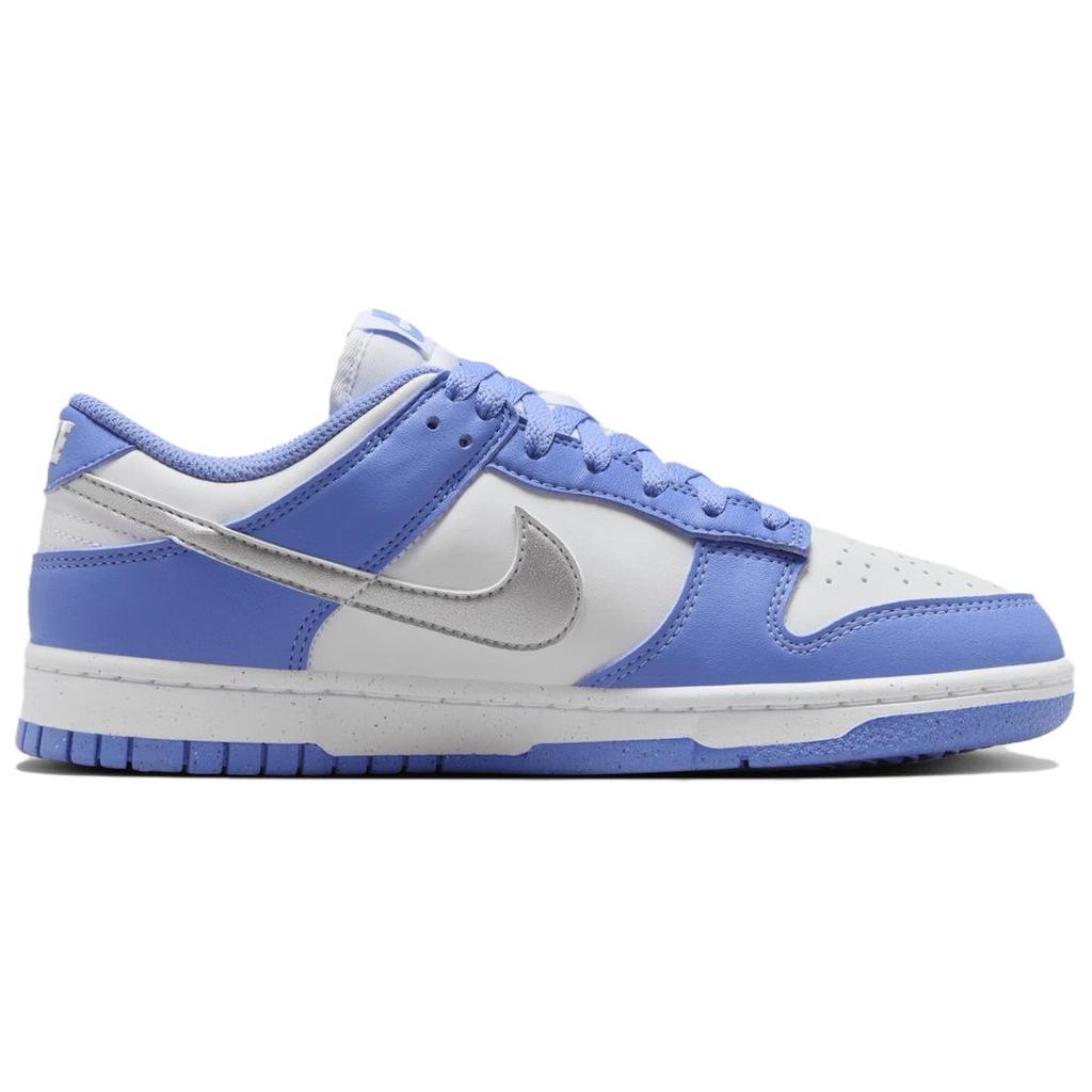 Nike Dunk Low Next Nature Royal Pulse Women Sneakers Blue White Metallic-Silver DD1873-402