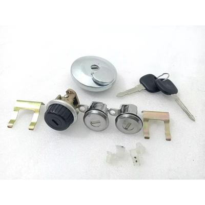 Suzuki Samurai SJ410 SJ413 Sierra Tapa de Combustible con Cerradura Juego de Cerraduras para Puerta y Guantera |Ajuste