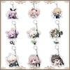 Monokuma Danganronpa Naegi Makoto Kunststoff Anime Schlüsselanhänger Taschentasche Niedlich Dekorativ Baji Cartoon Schlüsselanhänger Trendiges Geschenk