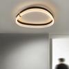 Nordic Bedroom Indoor LED Ceiling Lamp Modern Minimalist Black Round Triangle Study Ceiling Light Dining Room Chandelier Fixture