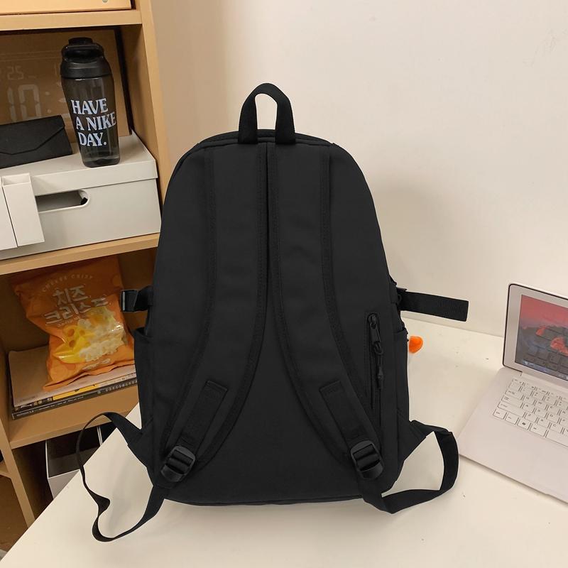 Male Large Capacity Backpack Female Middle School Student Schoolbag Unisex Travel Backpack