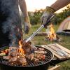 Heat Resistant Long Handle Grill Tongs Non-Slip Kitchen Tongs Barbecue Tongs  Barbecue