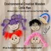 Handmade Weaving and Braiding Educational Toys for Kindergarten