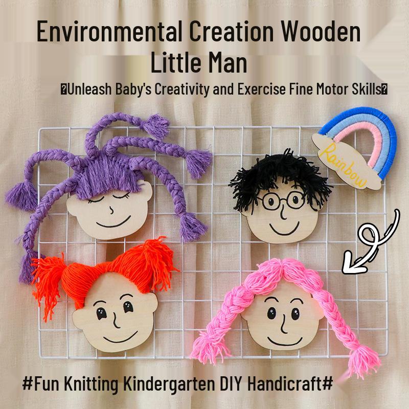 

Handmade Weaving and Braiding Educational Toys for Kindergarten Standard
