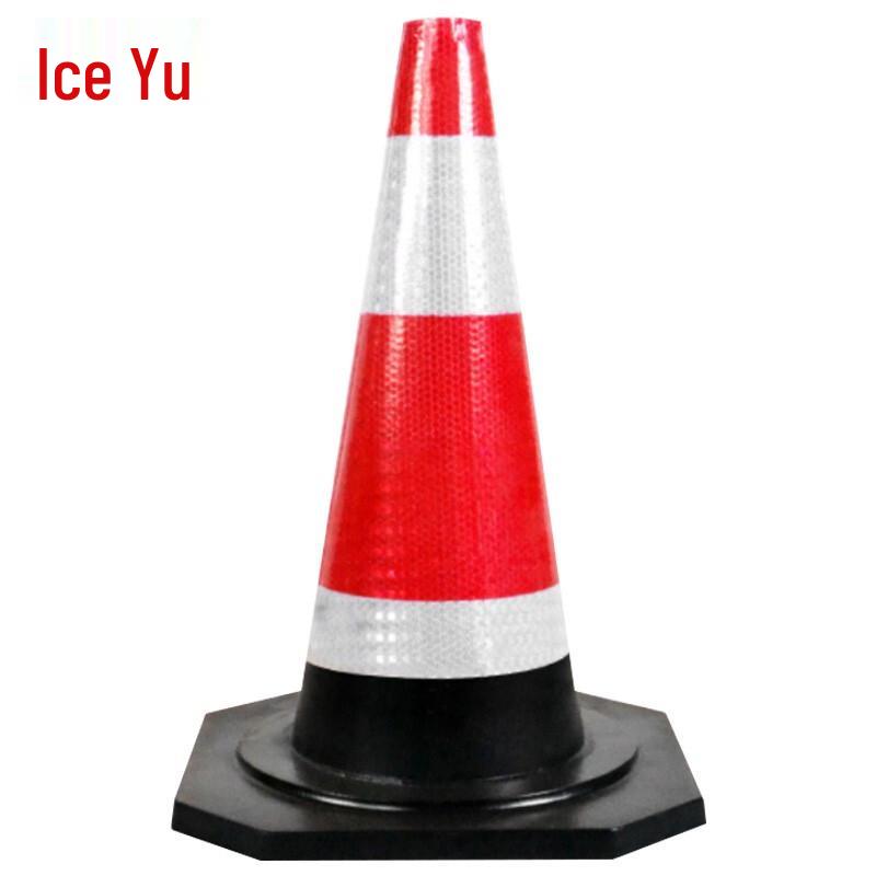 Bingyu BYlf-528 Reflective Rubber Traffic Safety Cone