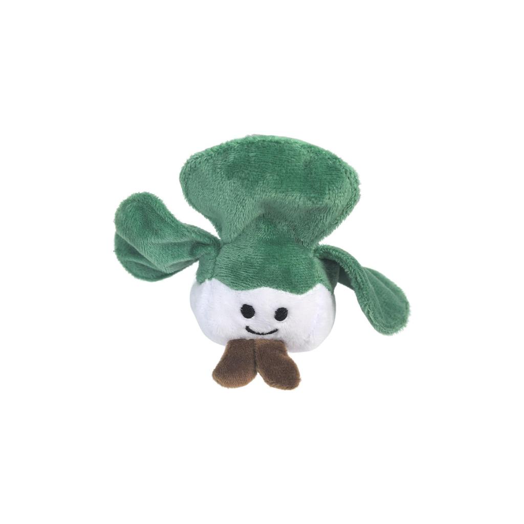 Whimsical Veggie & Fruit Expression Keychain Plush Doll