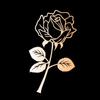 1Pc Luxury Metal Rose Flower Bookmarks & Greeting Cards Chancery School Office Accessories Tab for Books