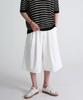 UMM City Boy Double-Pleated Bermuda Banding Pants White