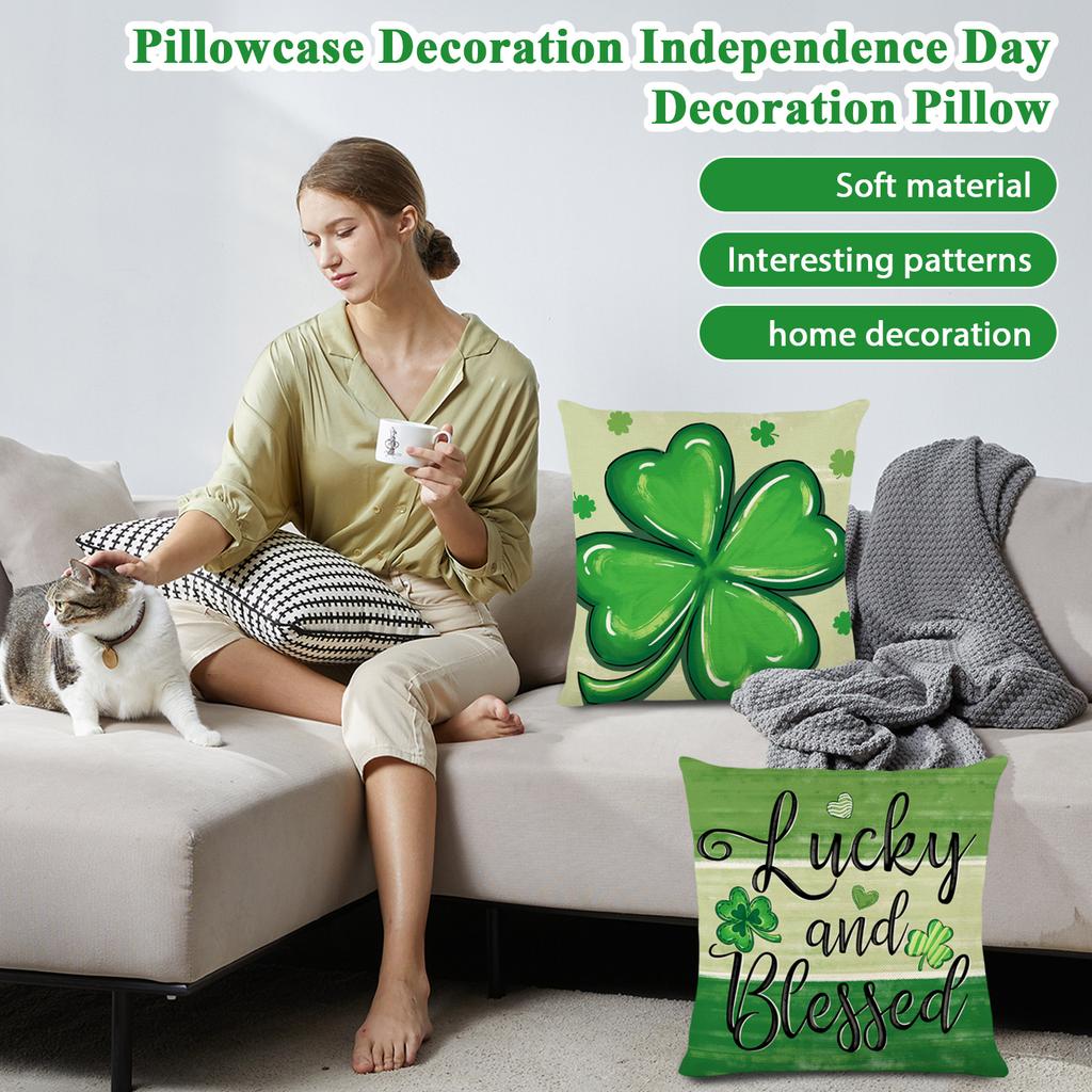Pillowcase Decoration Independence Day Decoration Pillow