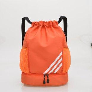 Schoolbag Sports Backpack Outdoor Training Basketball Soccer Bag Large Capacity Fitness Swimming Mountaineering Bag Drawstring Backpack