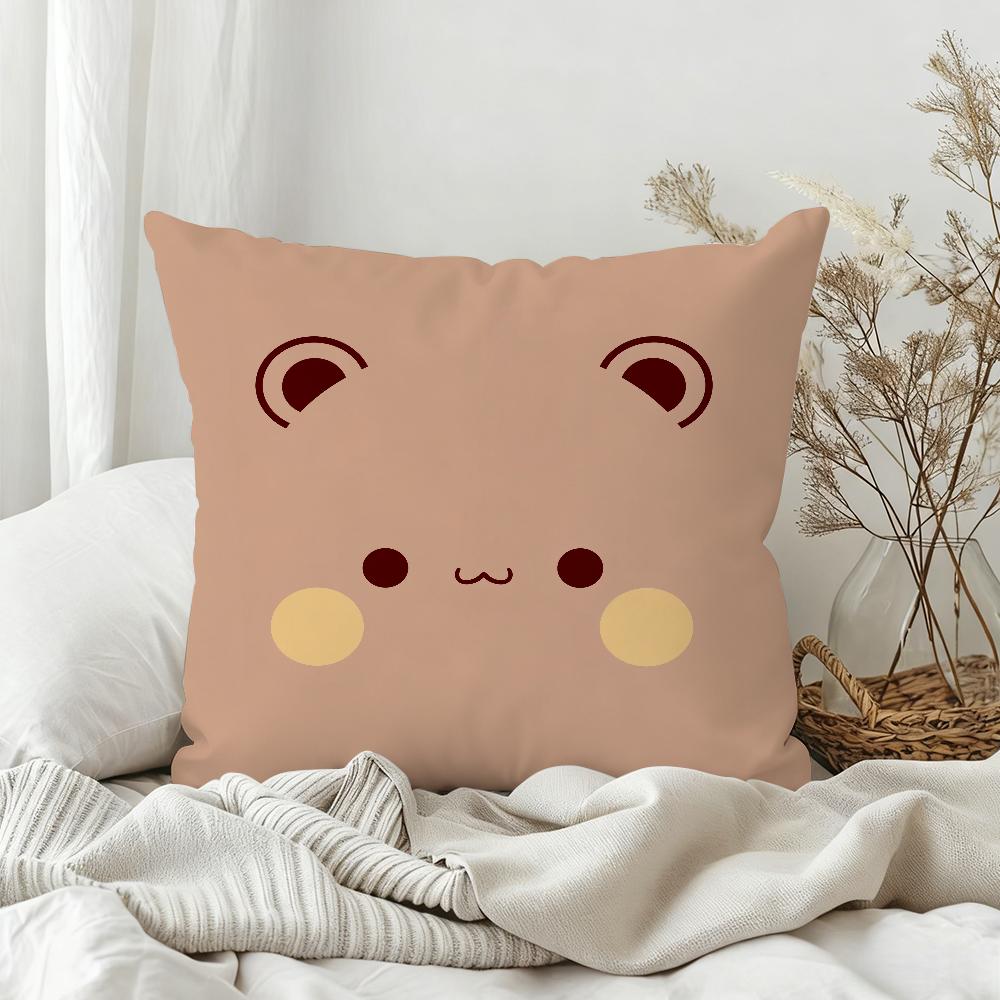 Cartoon Bubu Dudu Lovely Pillow Case Bedroom Sofa Living Room Backrest Decoration Square Cushion Nap Time