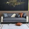 Modern Waterproof Sofa Cover Technology Leather Cloth Solid Sofa Towel Couch Cover Anti-slip Cushion Multi-Size Sofa Protector