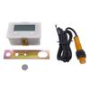Contador eletrônico digital de 5 displays, sensor magnético industrial de proximidade, interruptor de perfuração, contador de indução automático, medidor
